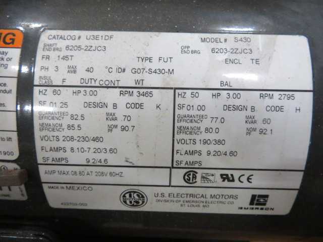 US Electric Motor, new - MISCELLANEOUS