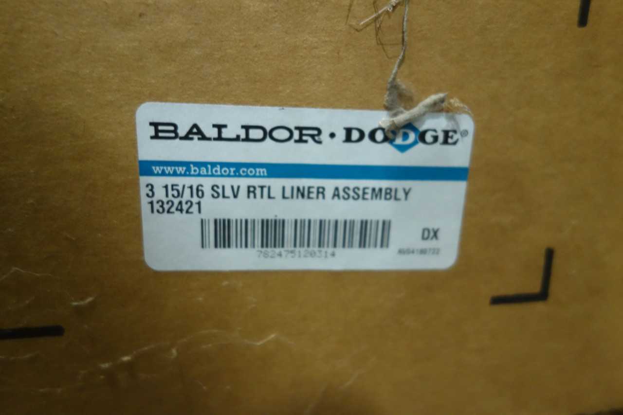 LOT OF 2 DODGE 132421 SLV RTL LINER ASSEMBLY - BEARINGS