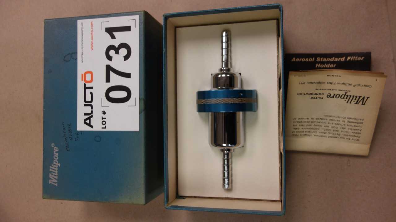 MILLIPORE XX 50 047 00 AEROSOL STANDARD FILTER HOLDER - LAB & SCIENTIFIC