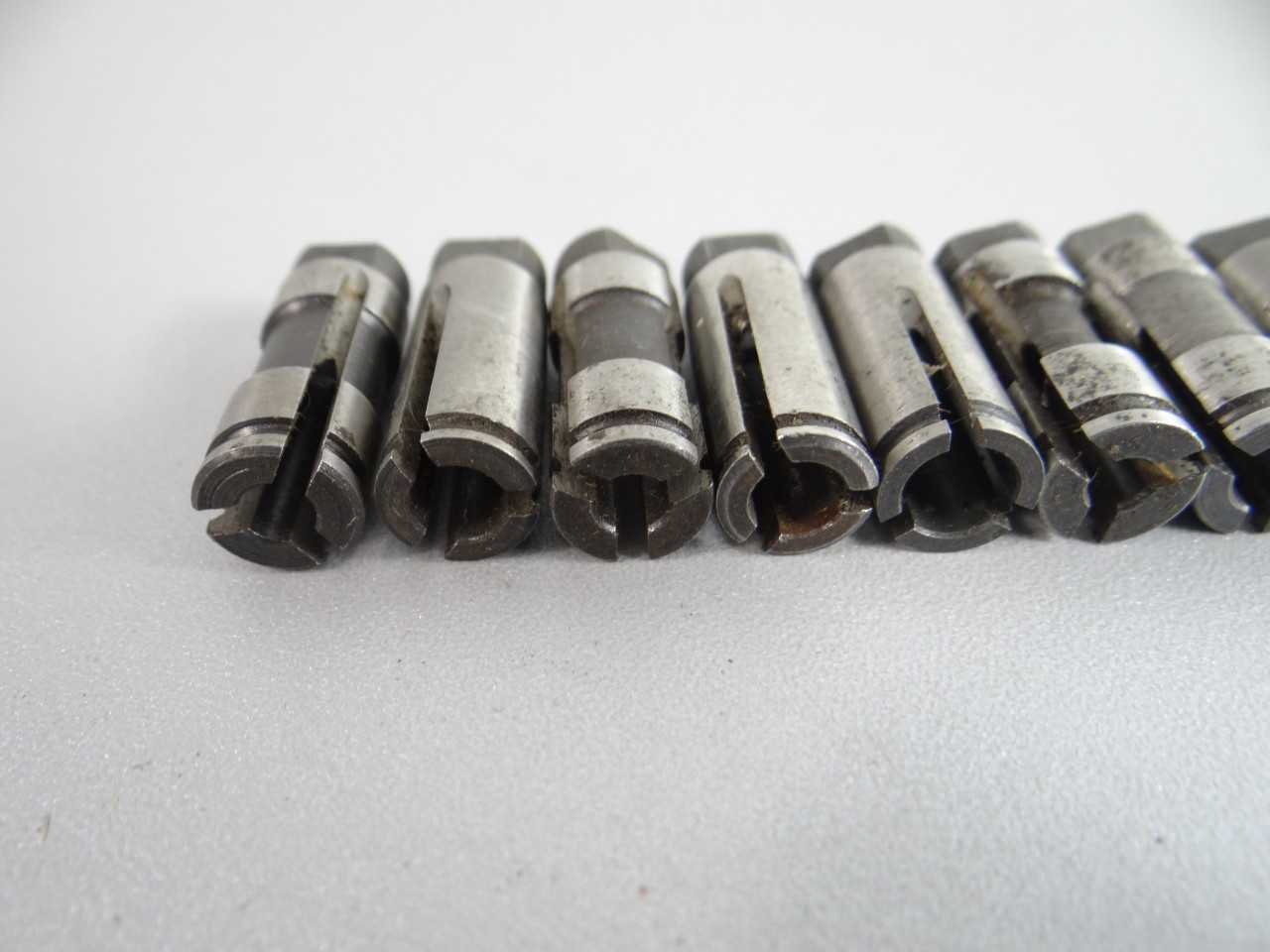 Lot of 9 Prounier Series 1 Tap Collets - HOLEMAKING TOOLS