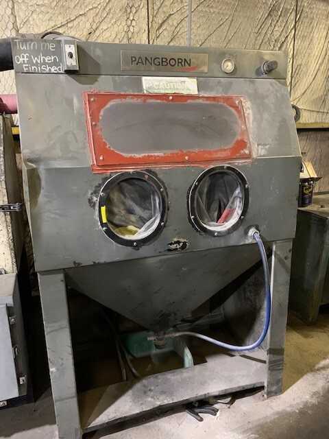 Blast Cabinet - SHOT PEENING MACHINE