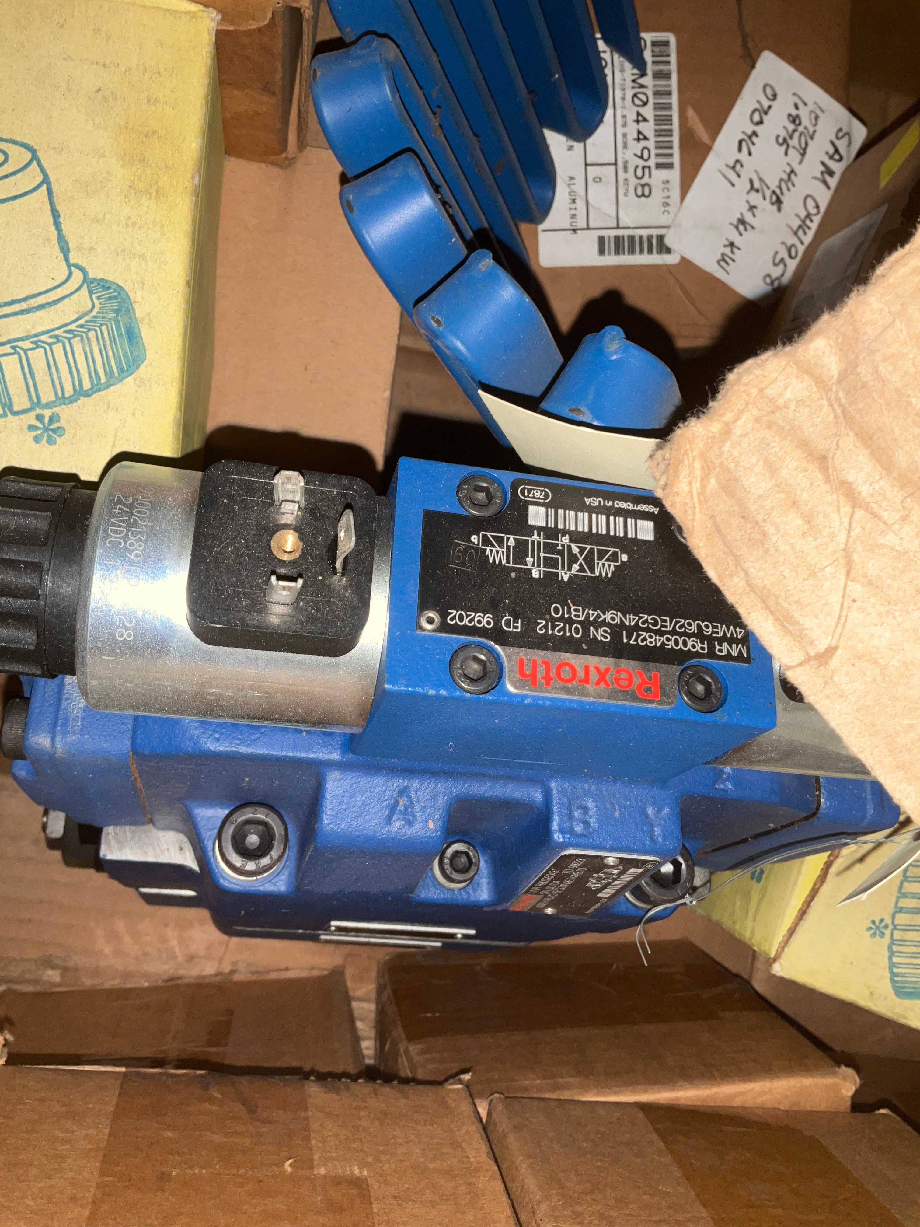 QTY 3- PALLET OF INDUSTRIAL PARTS - INDUSTRIAL PARTS