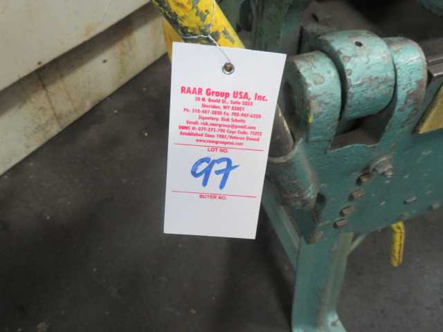 Chicago Dries and  Krump pan Brake - MACHINING ACCESSORIES & TOOLING
