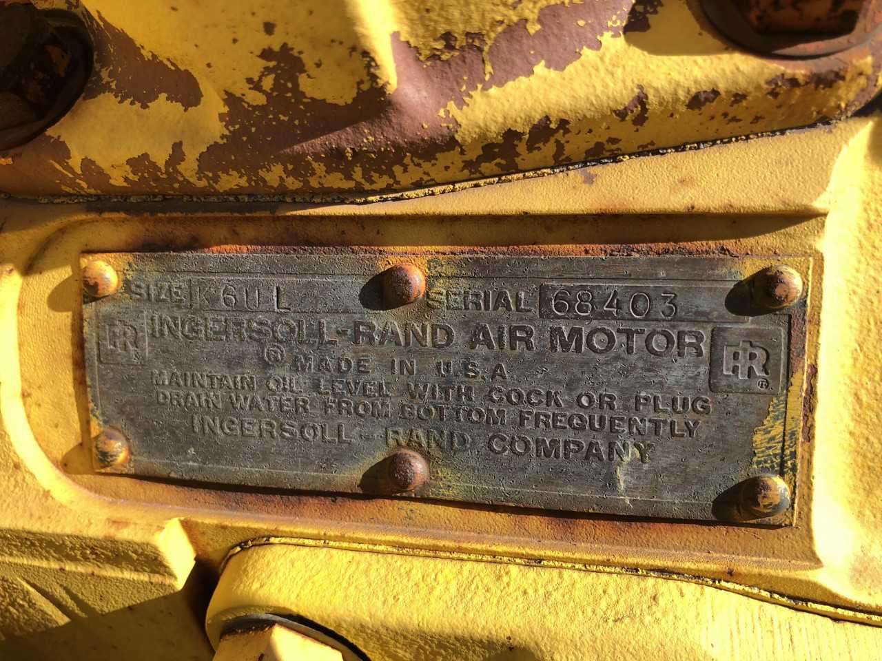 Ingersoll-Rand Air Tugger; 10,000 lb.; 2 Tuggers per skid - MISCELLANEOUS