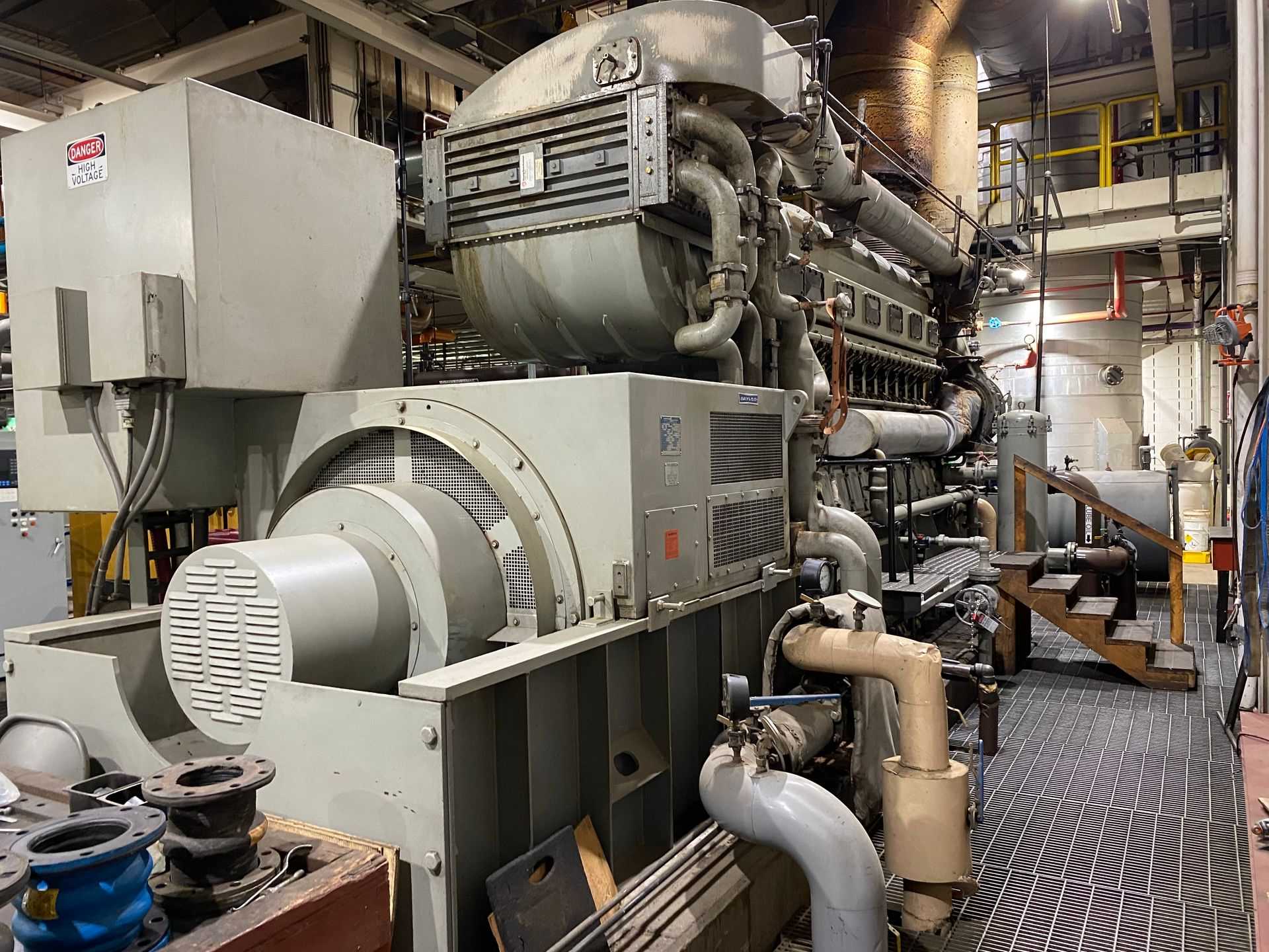2000 3.2MW Fairbanks Enviro 38ETDD-1/8 Turbocharged Dual Fuel Engine - CONTROL TRANSFORMERS