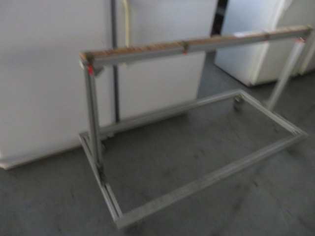Aluminum Cart on Wheels (3) Lot - MISCELLANEOUS