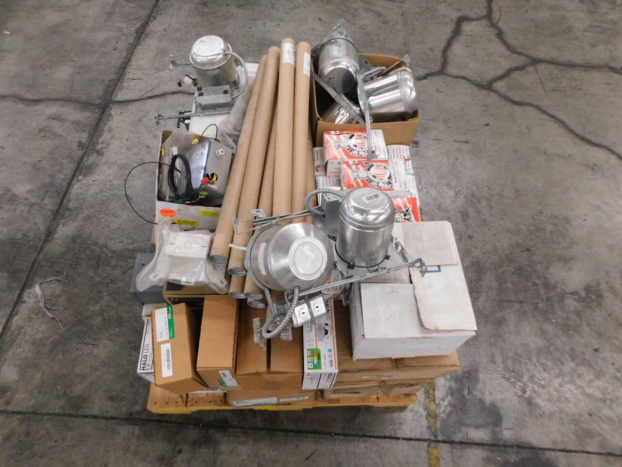 Pallet of Misc Electrical Supplies - ELECTRICAL COMPONENTS