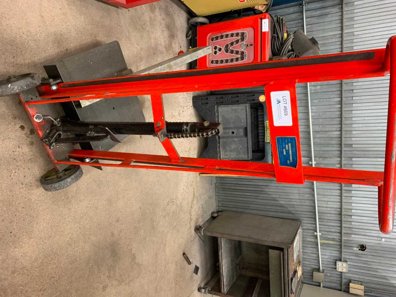 Wesco Foot Pedal Lift Truck - FORKLIFTS