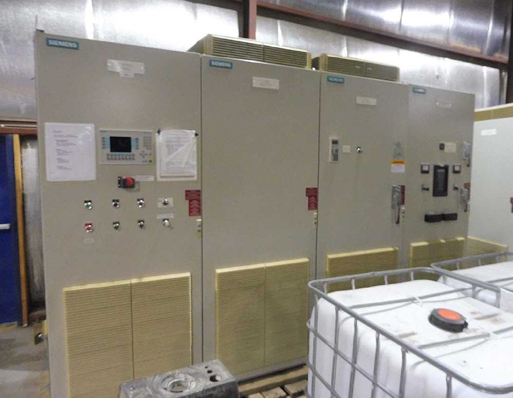 2003 Siemens Sinamics S120CM 500HP Variable Frequency Drive - MOTOR DRIVES