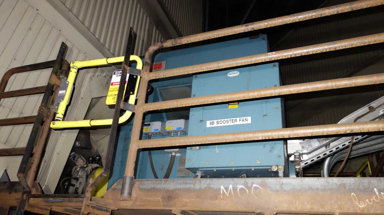 ABB AMA.500L8D BAH 1700HP MOTOR 2300V 895RPM - ELECTRIC MOTORS