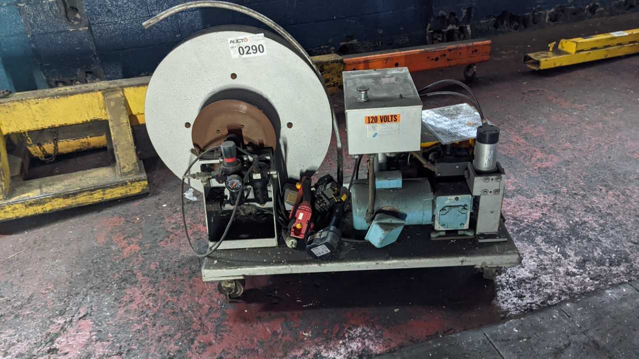 Gerrard and company strapping machine model 440SS 120 VAC SINGLE phase full load amps 7.0 - MATERIAL HANDLING