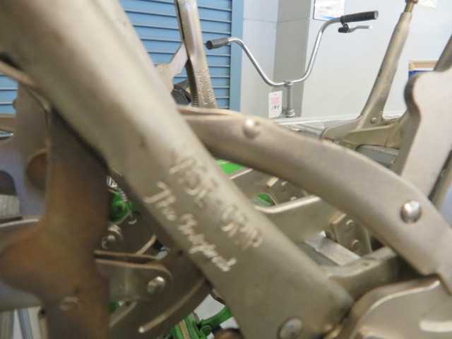 Cart full of Vice Grip Clamps - MISCELLANEOUS