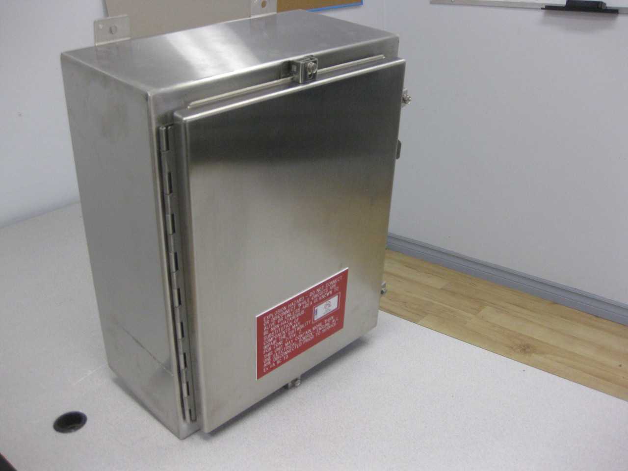 Hoffman stainless steel enclosures A20H1608SS6LP QTY 2 - ELECTRICAL ENCLOSURES