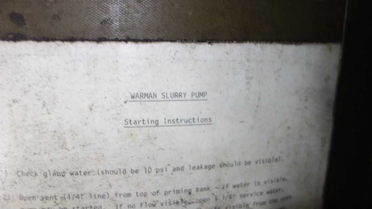 WARMAN 7.5HP 230/460V-AC SLURRY PUMP W/ TANK - PUMPS