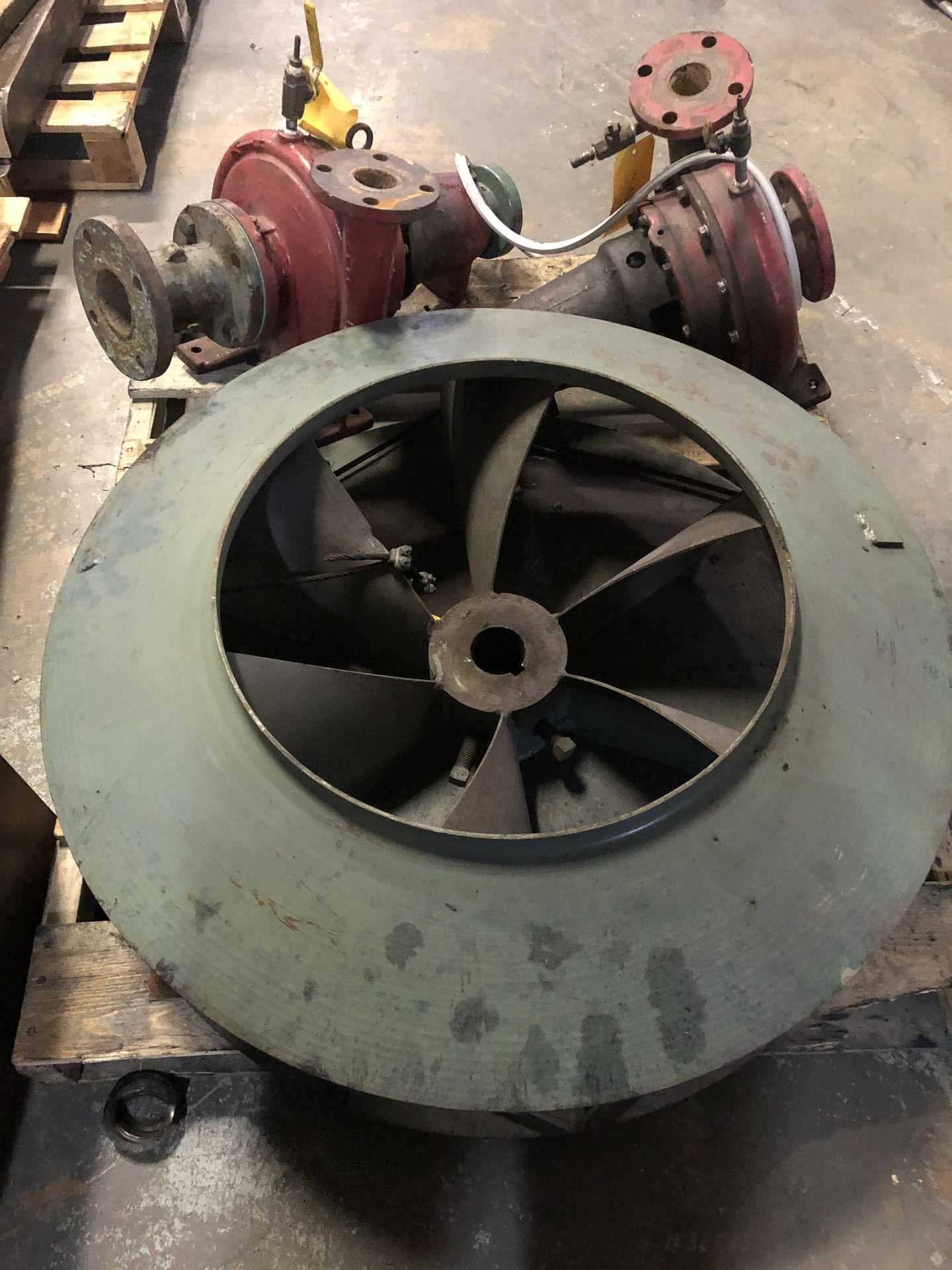 Industrial Building Large Fan & 2 Pumps - TEMPERATURE CONTROL COMPONENTS