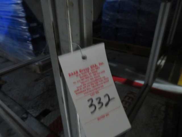 Aluminum Table on wheels, same as Lot 286 - MISCELLANEOUS