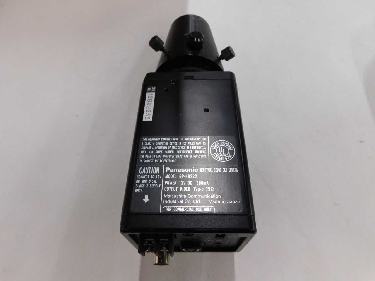 Lot of Quantity 1x GP-KR222 Digital Signal Processing Industrial Color CCD Camera - VALVES