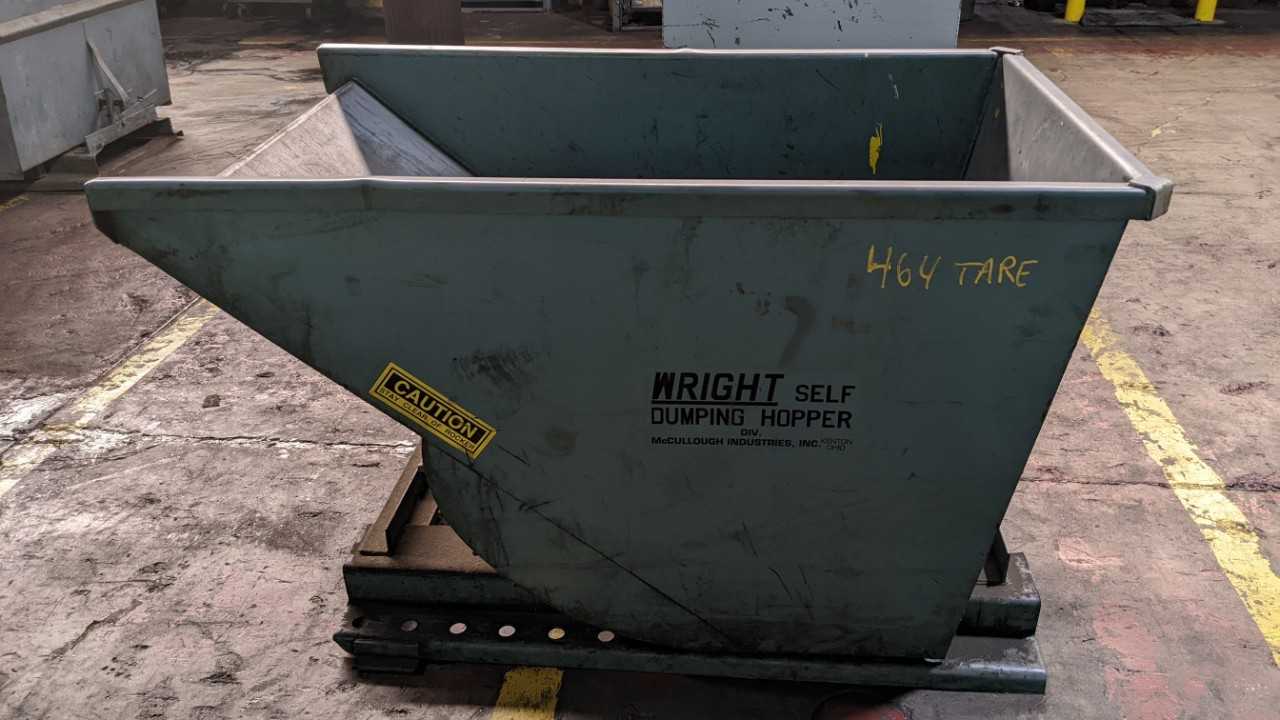 Wright dumping self hopper - WASTE BINS