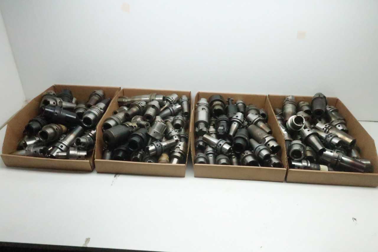 LOT OF ASSORTED TOOLING CHUCKS AND ATTACHMENTS - ELECTRIC POWER TOOLS