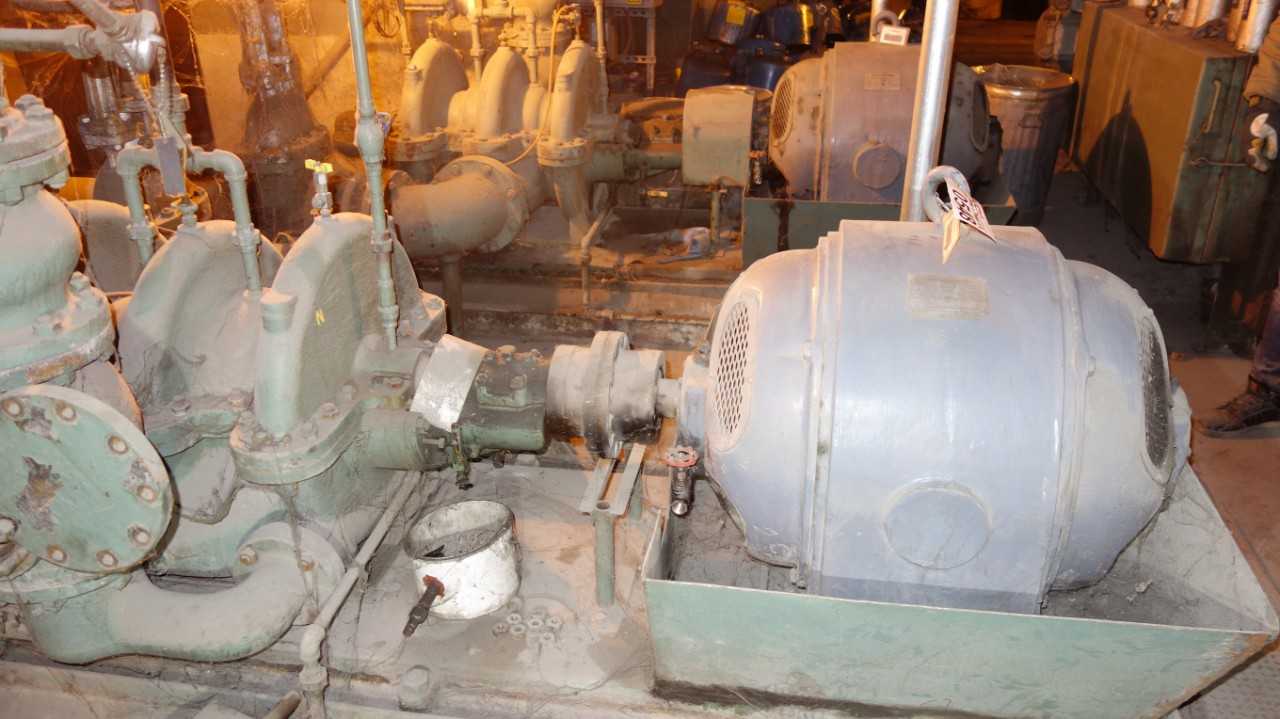 LOT OF 2 WHEELER WESTINGHOUSE 4C-2HWP SPLIT CASE CENTRIFUGAL PUMP MOTOR - CENTRIFUGAL PUMP