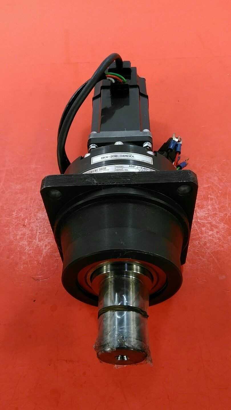 Mitsubishi HC-KFS43K AC Servo Motor + Sumitomo ANF J-K40-SV-20 MC-Drive - Used - Bench Tested - SERVO