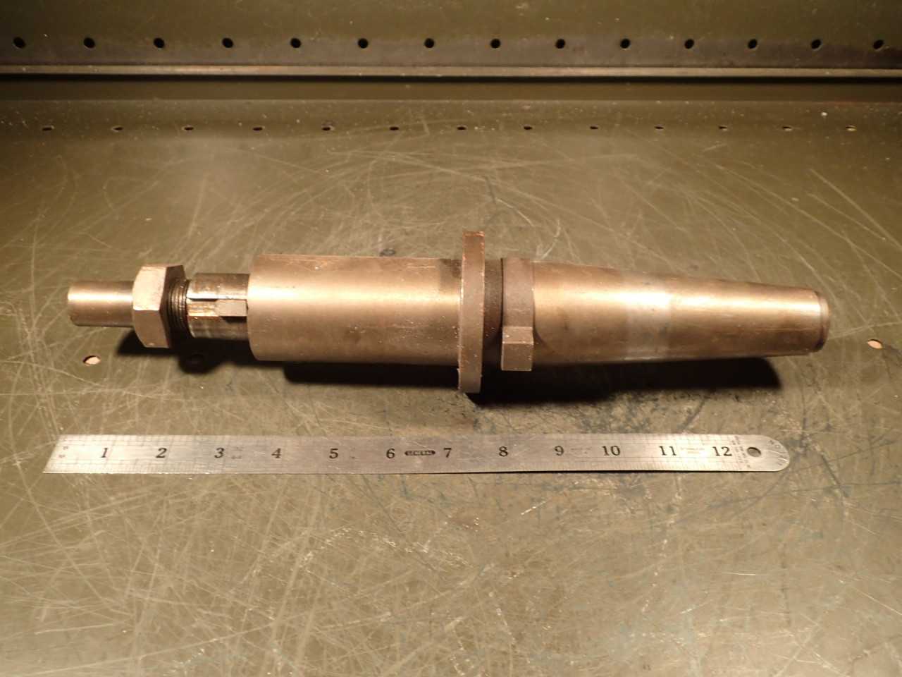 SIP Societe Genevoise Jig Boring Mill Taper 1-1/4" x 1-1/4 Horizontal Mill Arbor - MACHINING ACCESSORIES & TOOLING
