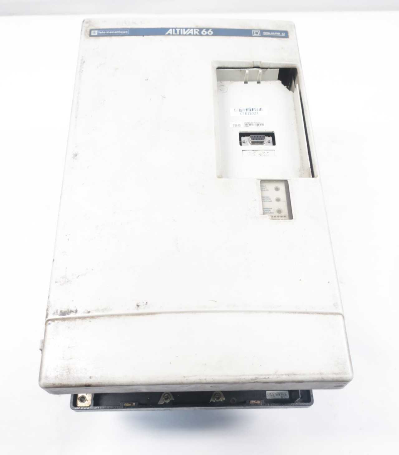 SQUARE D ATV66D23N4 TELEMECANIQUE ALTIVAR 66 AC VFD DRIVE - MOTOR DRIVES SQUARE D ATV66D23N4 TELEMECANIQUE ALTIVAR 66 AC VFD DRIVE - MOTOR DRIVES