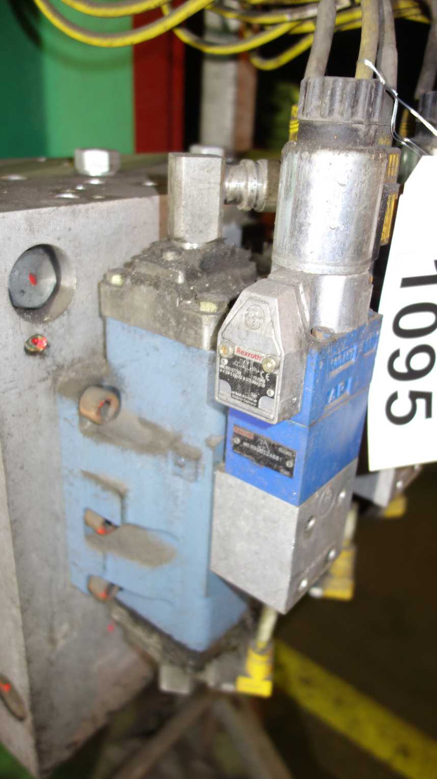 GE SIMPLEX TMA ETD HYDRAULIC MANIFOLD, 3X REXROTH - PNEUMATIC VALVE