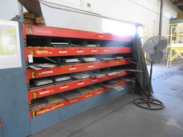 Storage Racks, heavy Duty, 6.5' H X 36" Deep, X15' - PALLET RACKING