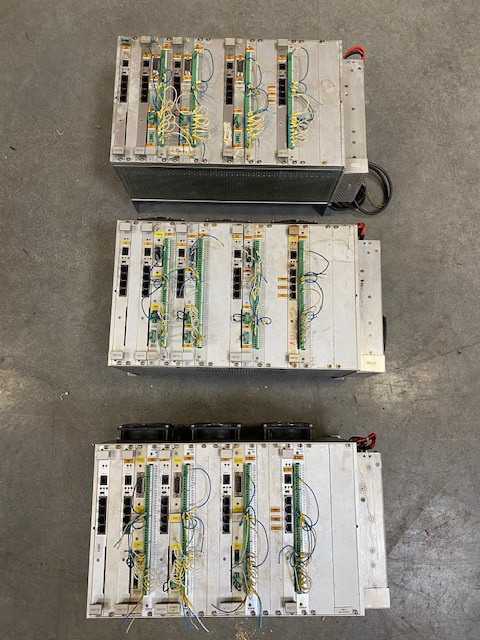 Lot of 3 ASTEC LPQ252 POLY RACK 167320 - Used - Bench Tested - INDUSTRIAL PARTS