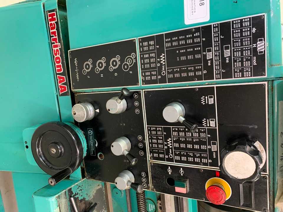 Harrison AA Precision Tool Room Engine Lathe - Type 13VS - LATHES
