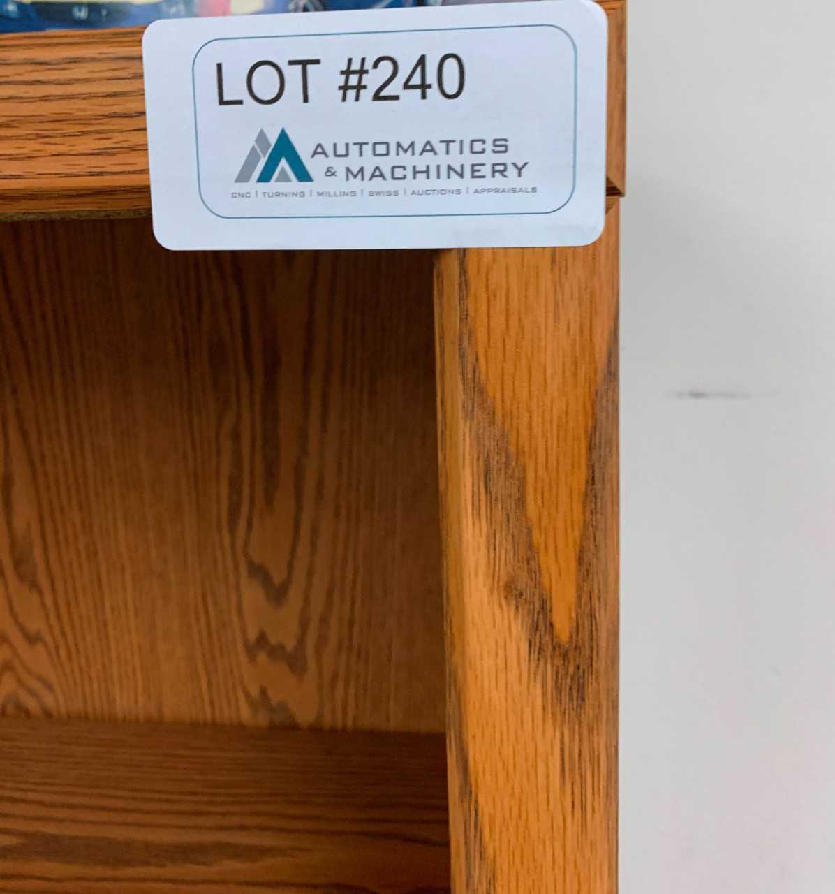 Wooden Book Case - TOOL STORAGE