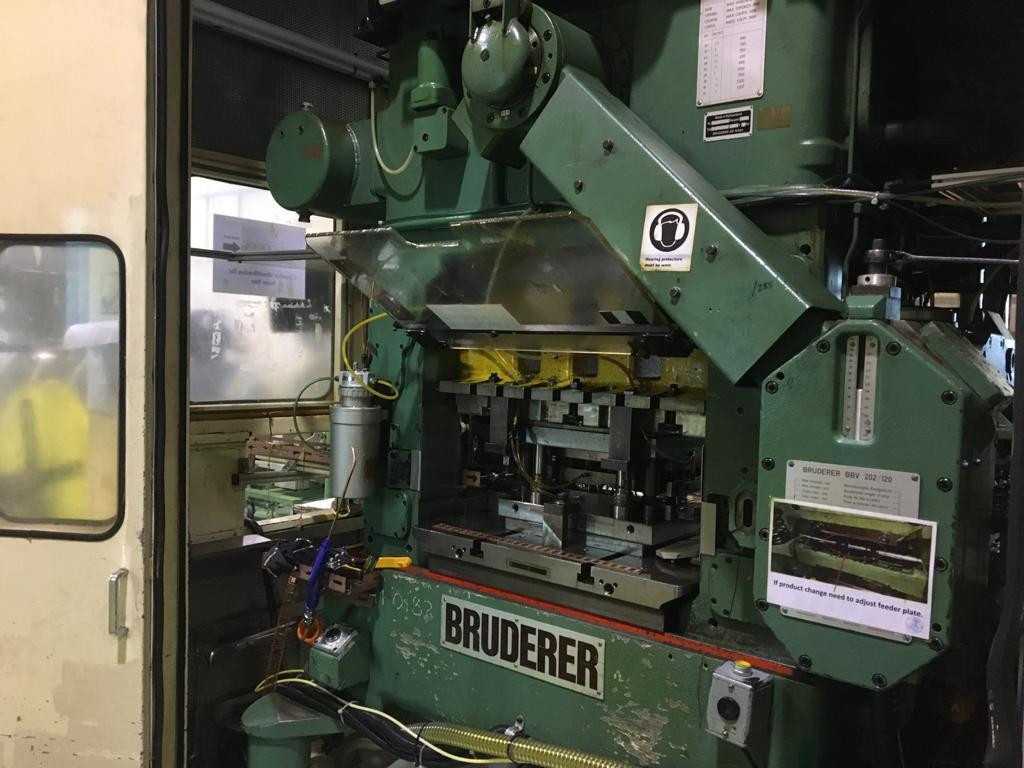 Bruderer 41T High Speed Press with Feeder. - PRESSES