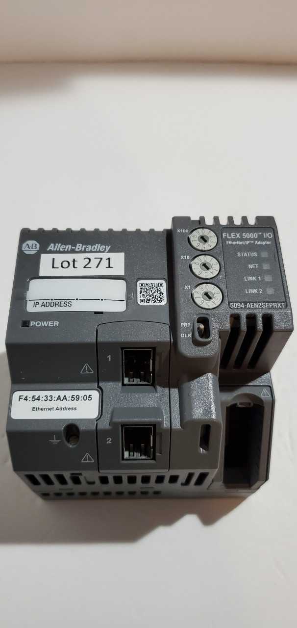 Allen Bradley Flex 5000 Ethernet Adapter - INDUSTRIAL PARTS Allen Bradley Flex 5000 Ethernet Adapter - INDUSTRIAL PARTS