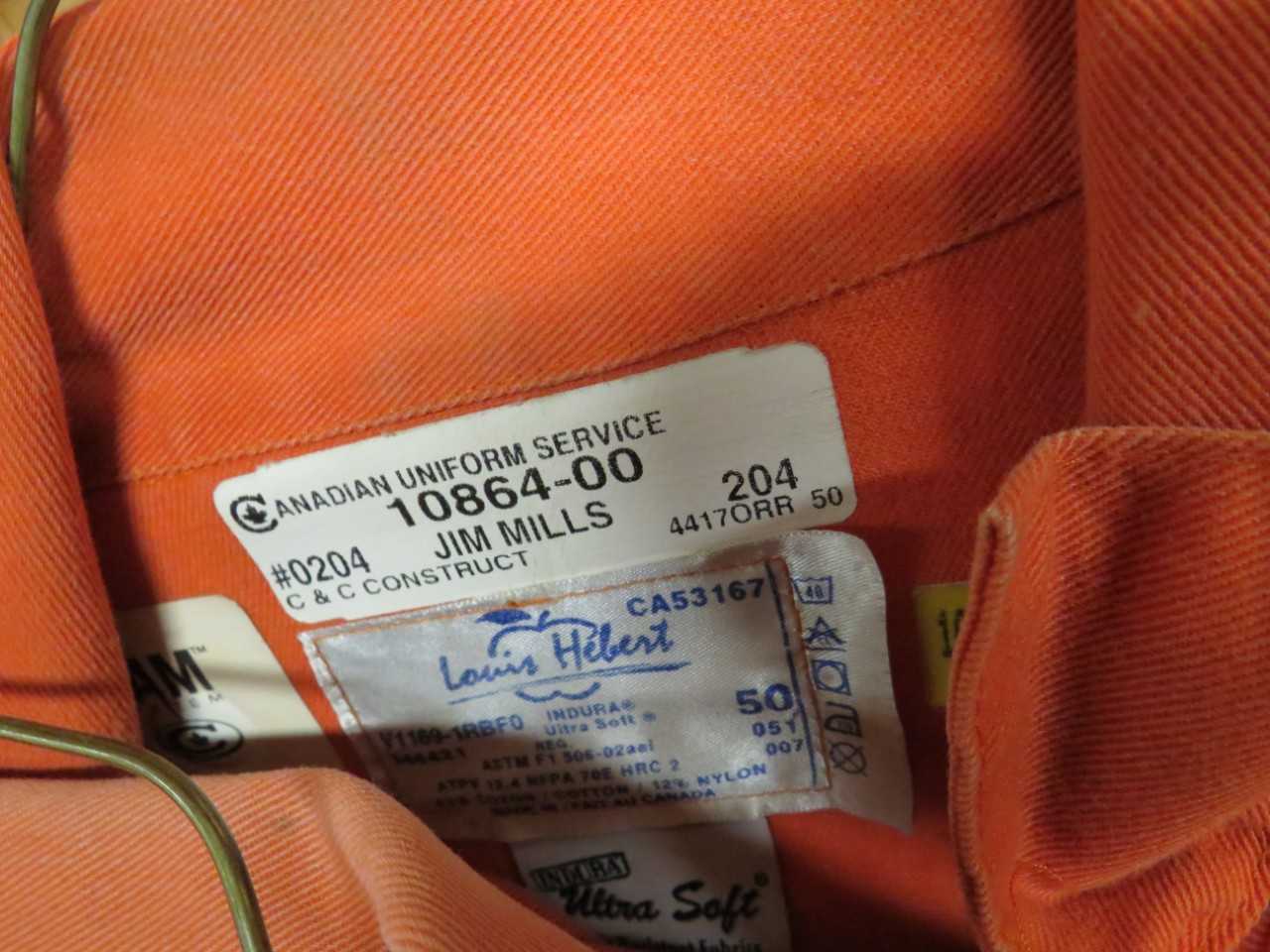 LOT OF 10 ASSORTED FLAME RESISTANT COVERALLS - SAFETY SWITCH
