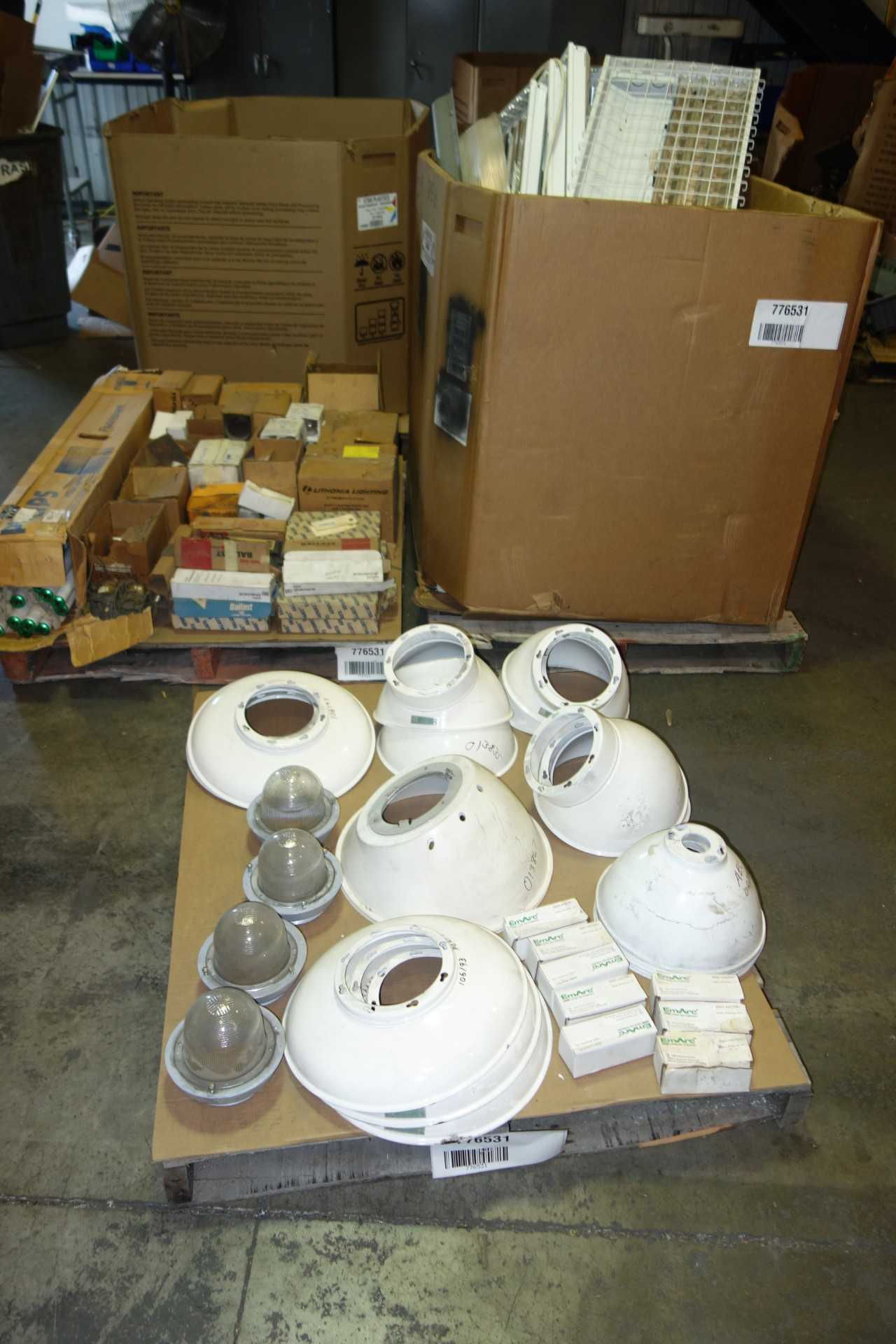 3 PALLETS OF ASSORTED LIGHTING - LIGHTING