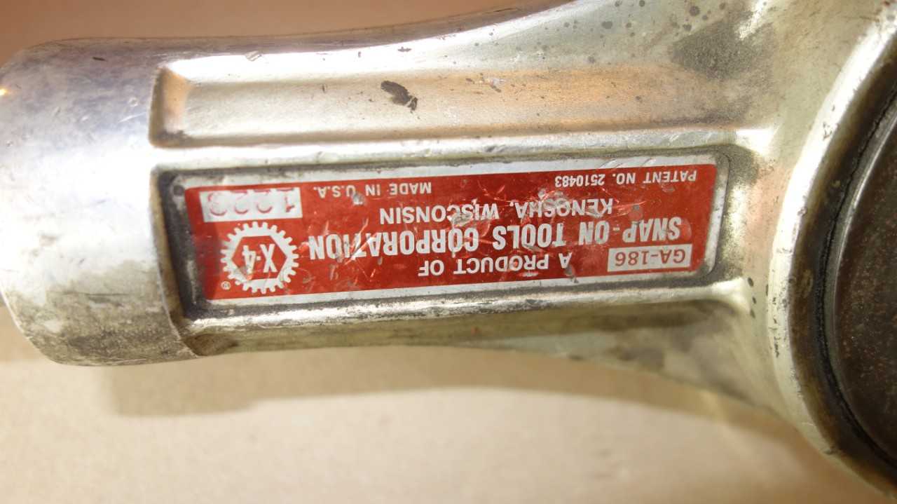 SNAP-ON GA-186 TORQUE MULTIPLIER - ELECTRIC POWER TOOLS