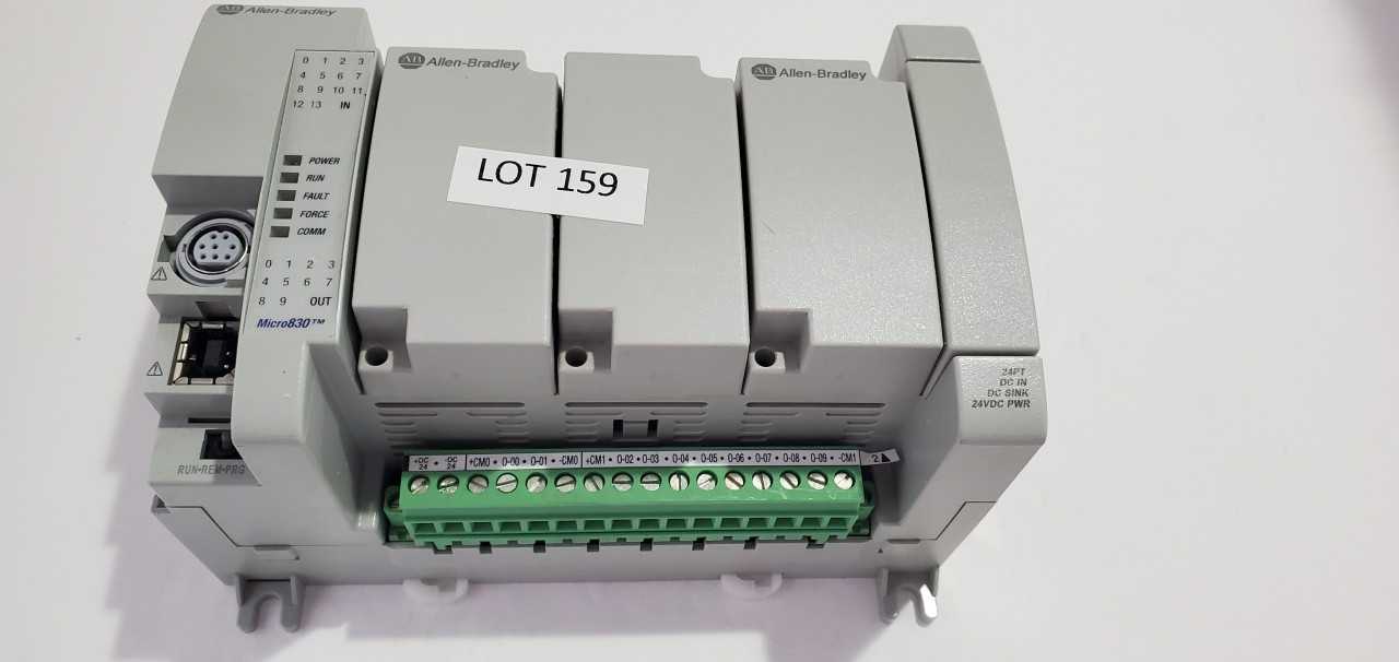 Allen Bradley Micro 830 2080-LC30-24QVB PLC - AUTOMATION & CONTROLS