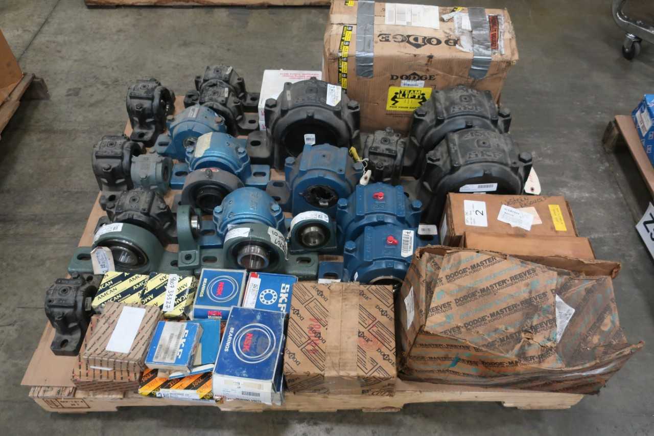 1 PALLET OF ASSORTED BEARINGS - BEARINGS