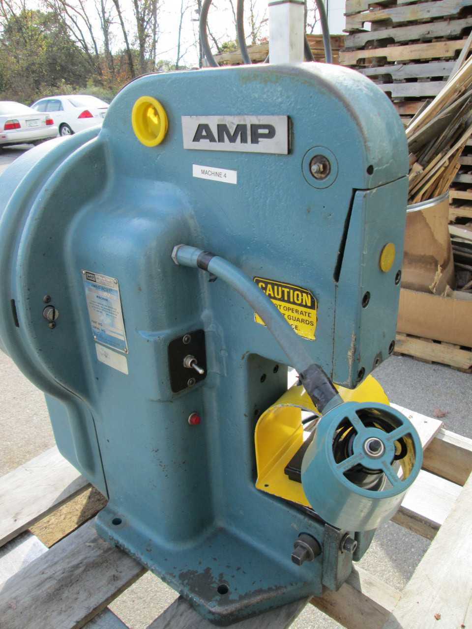 AMP Amp-O-Lectric K Press  Wire Terminating Crimper Machine - PROCESS EQUIPMENT