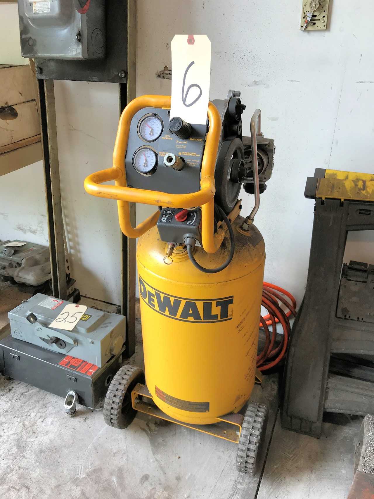DeWalt Vertical Tank Mounted Air Compressor, Portable - MISCELLANEOUS