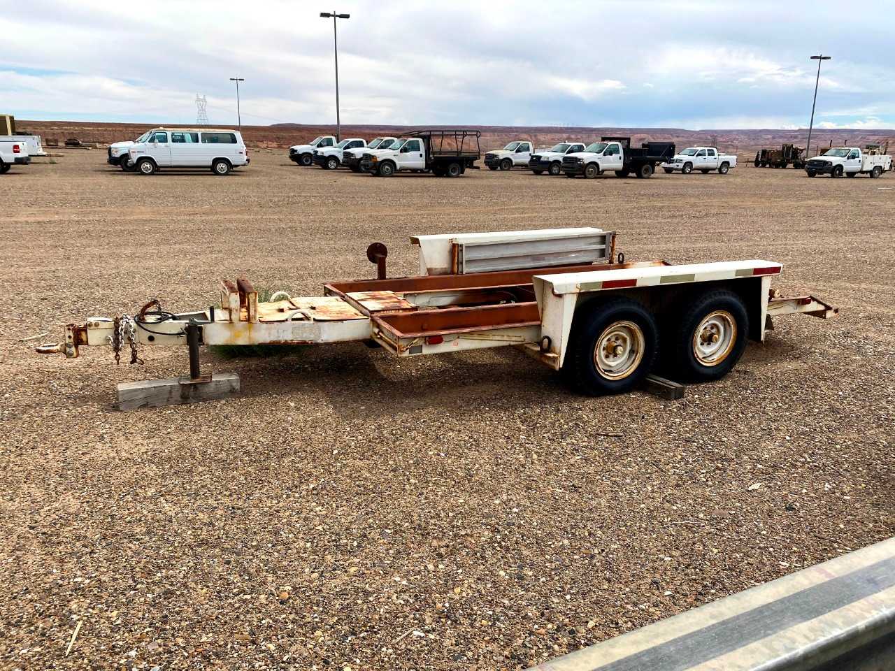 T8 Tandem Axle Equipment Trailer - TRAILERS