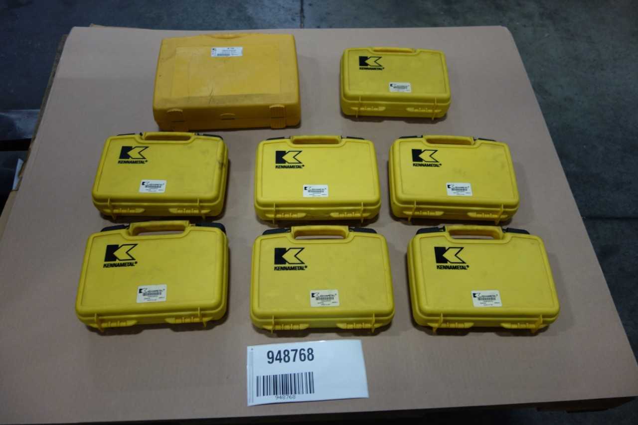 LOT OF ASSORTED KENNAMETAL MILLS - HAND TOOLS