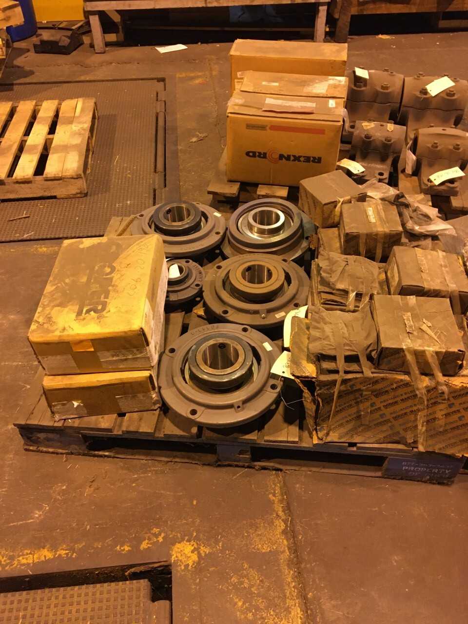 Inventory List of Pillow Blocks, Bearings and Lockwashers - BEARINGS