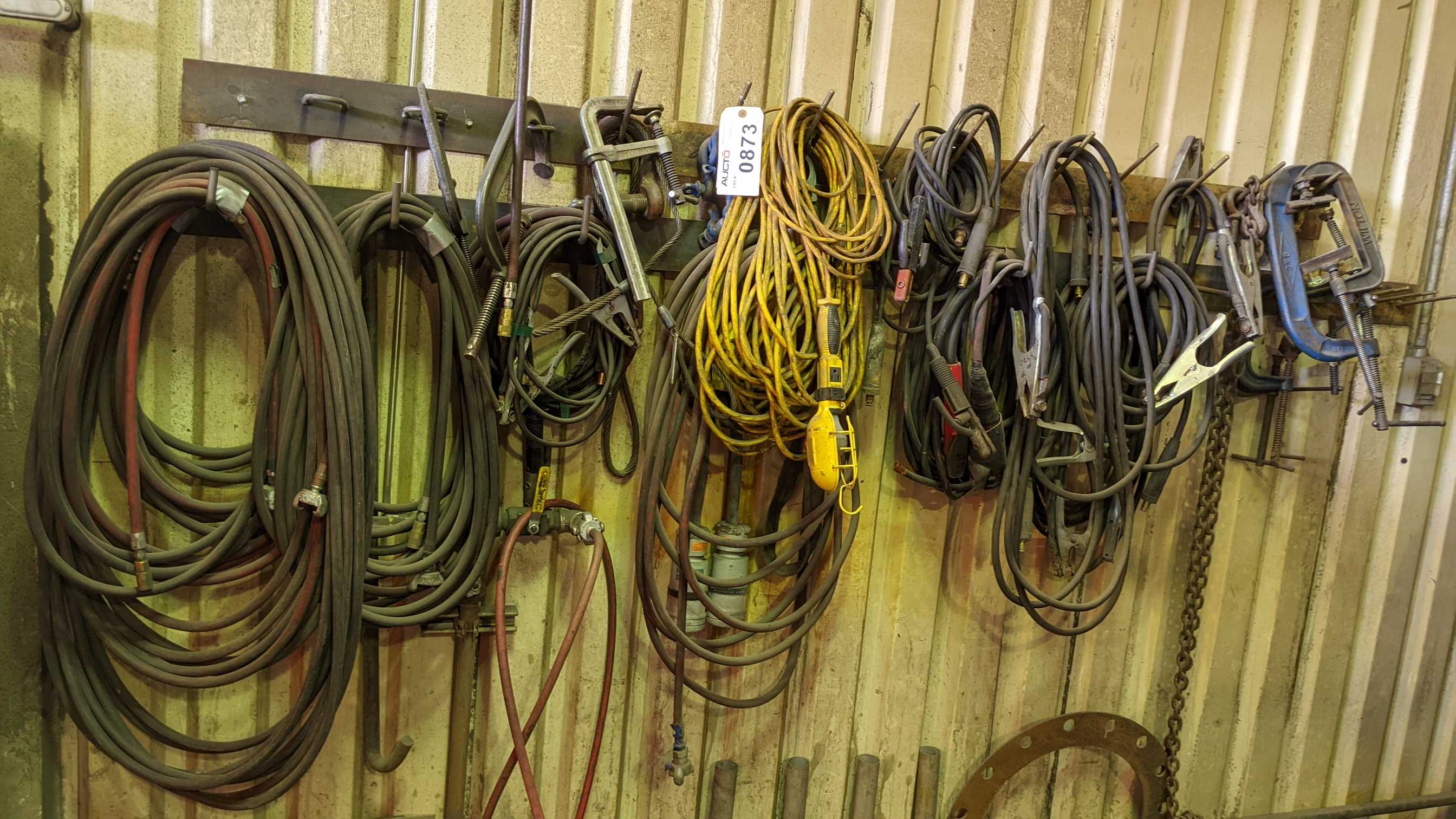 LOT OF ASSORTED WELDING EQUIPMENT - ELECTRIC POWER TOOLS