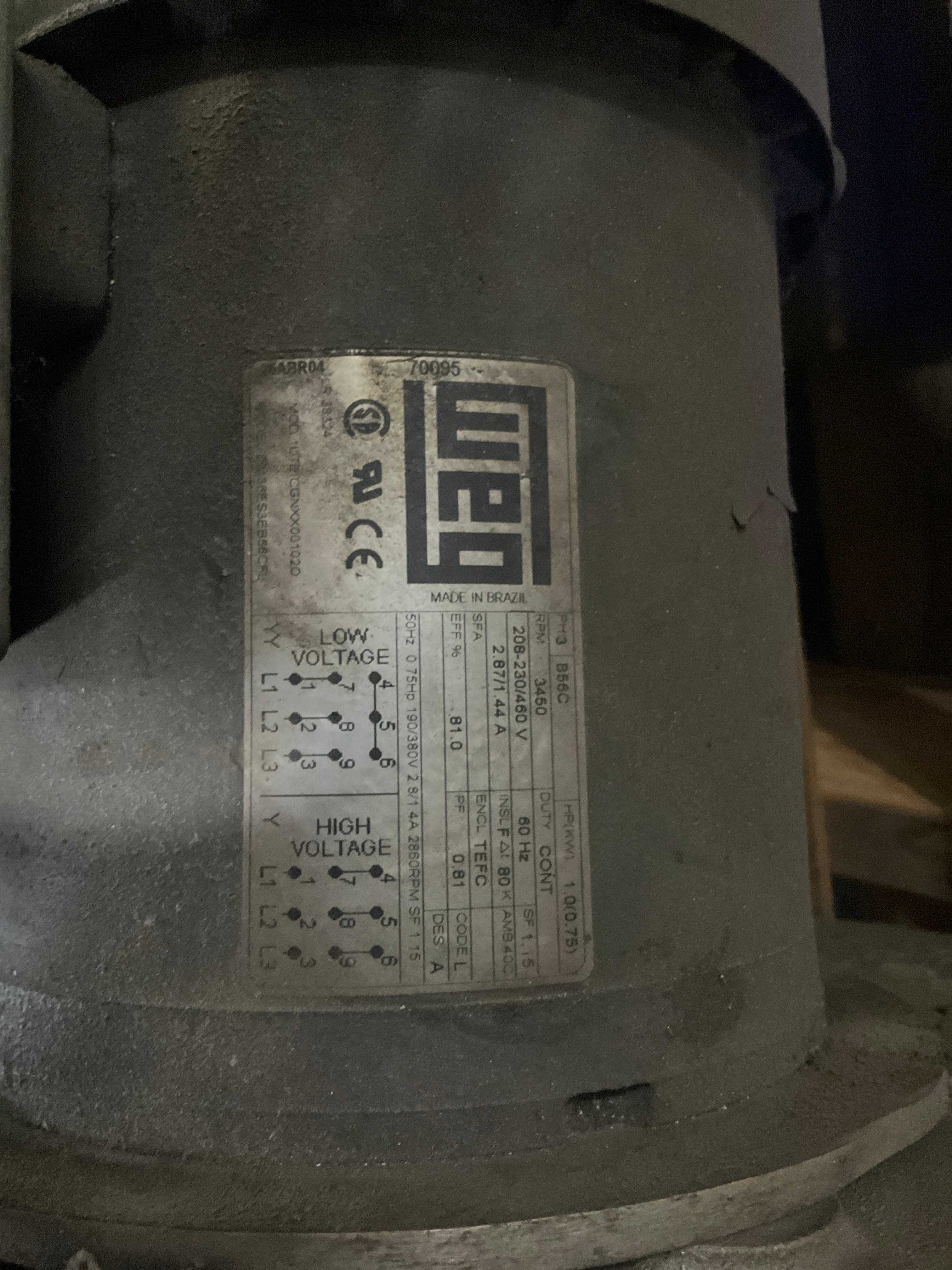 WEG BLOWER - FANS & BLOWERS