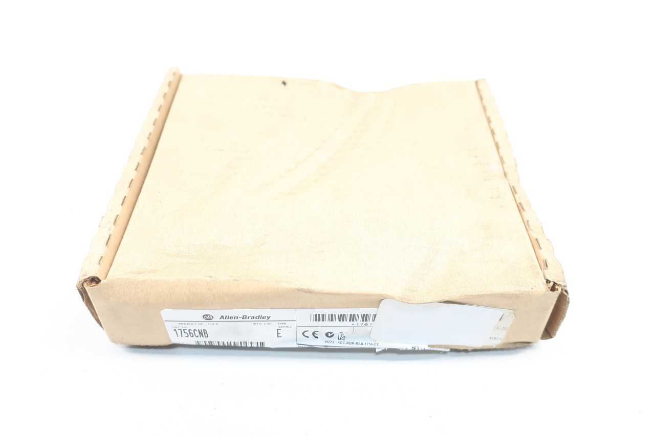 ALLEN BRADLEY 1756-CNB CONTROLLOGIX BRIDGE MODULE SER E - AUTOMATION & CONTROLS ALLEN BRADLEY 1756-CNB CONTROLLOGIX BRIDGE MODULE SER E - AUTOMATION & CONTROLS