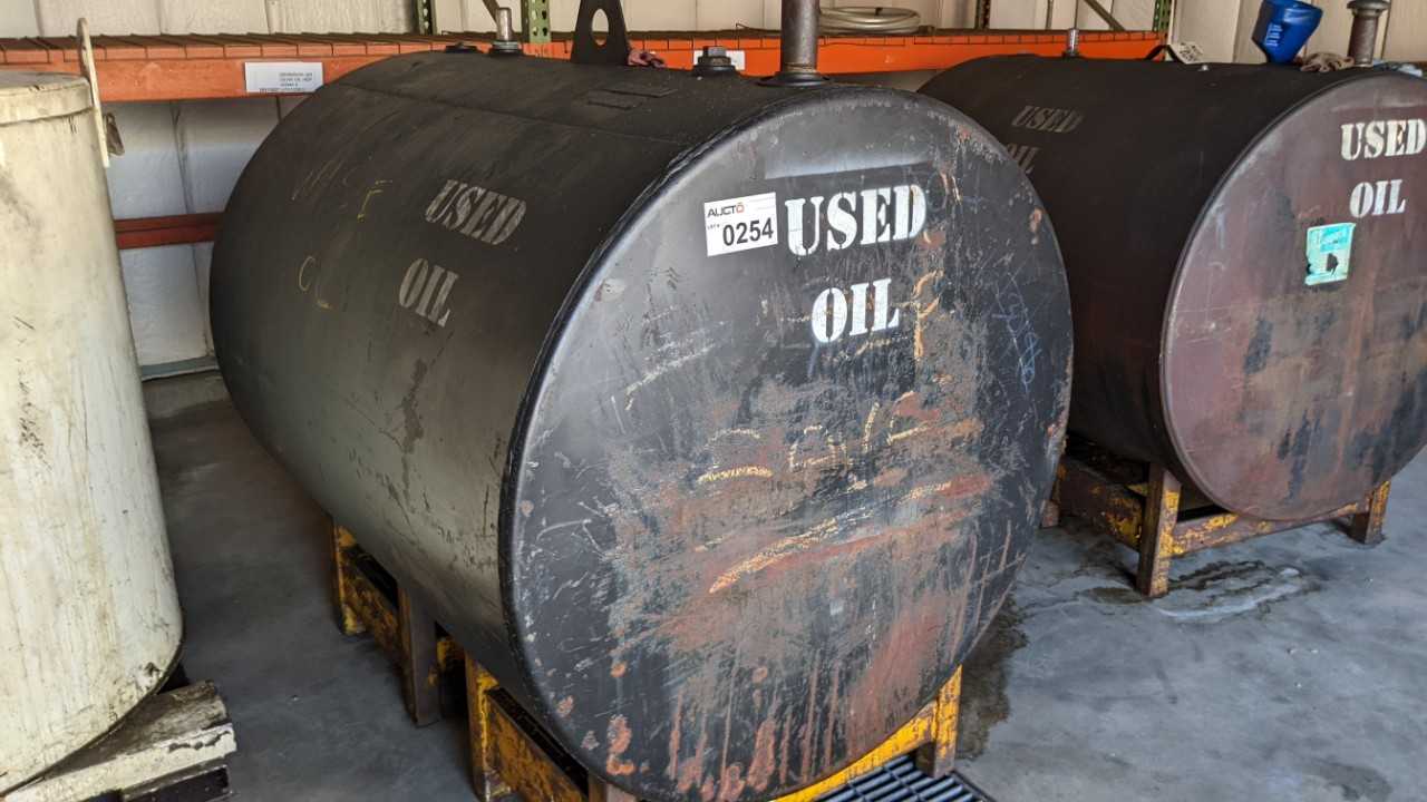 Used waste oil tank - PROCESS EQUIPMENT