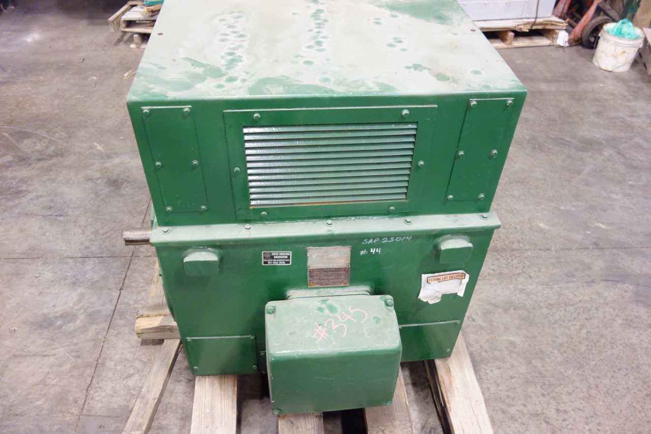 GENERAL ELECTRIC CUSTOM 8000 INDUCTION MOTOR - ELECTRIC MOTORS