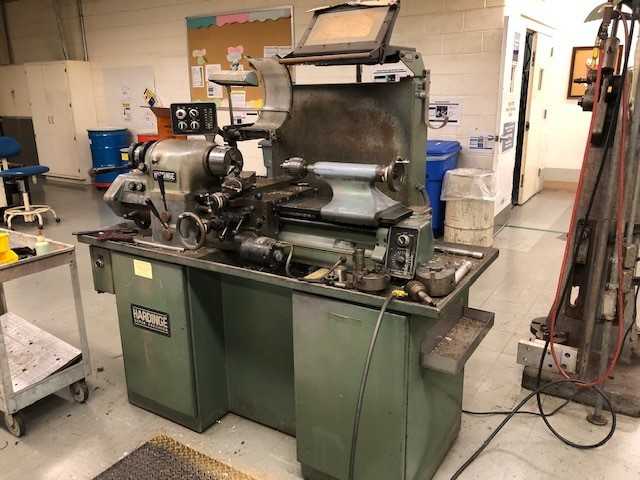 Hardinge High Speed Tool Room Lathe - LATHES